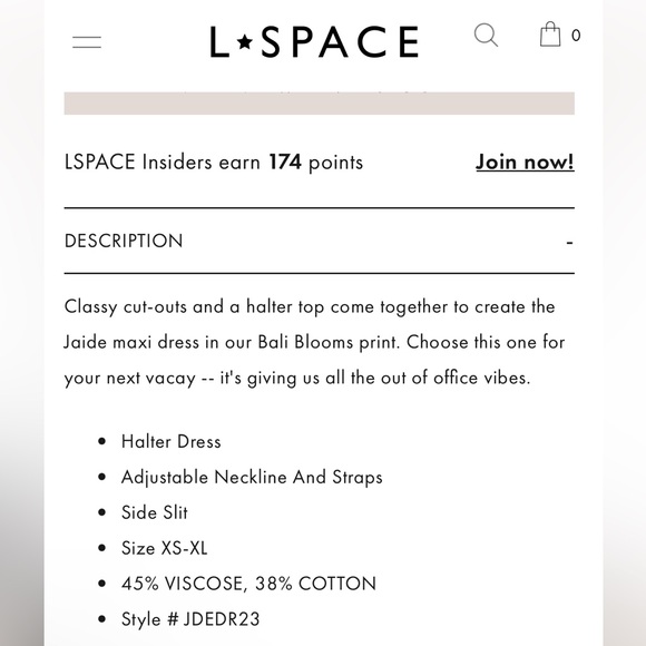 L*Space Jaide Dress - Picture 5 of 5